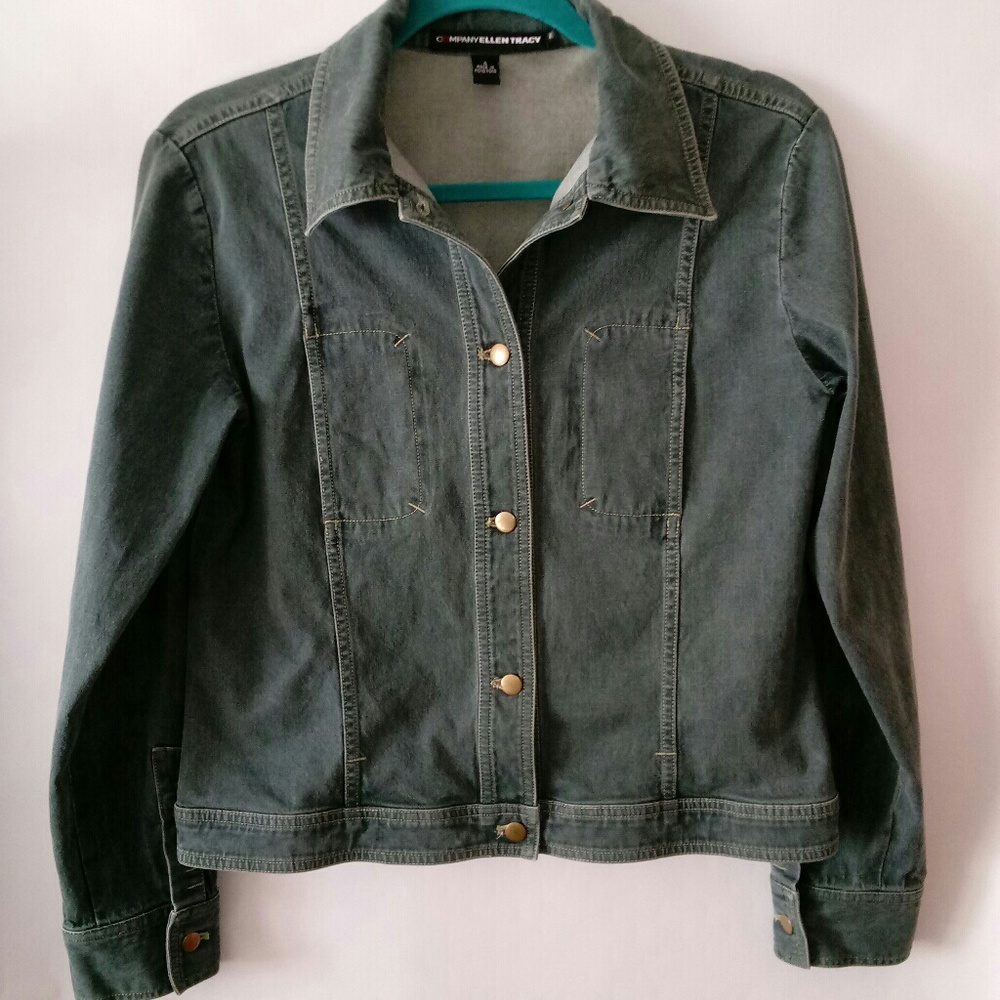 Company Ellen Tracy Denim Jacket Size 4/Small